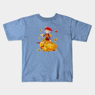 Fall Elf Kids T-Shirt